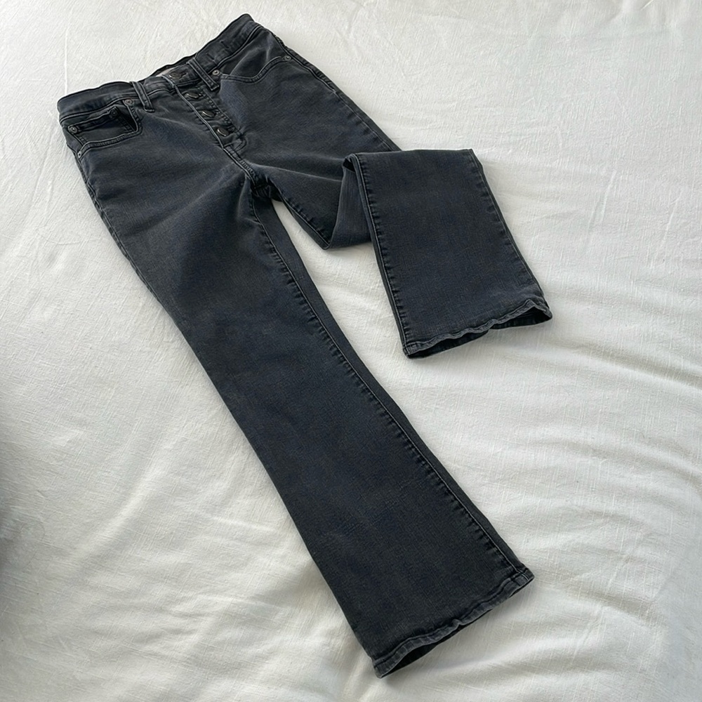 MADEWELL, “Cali Demi-Boot” Dark Grey, Size 27